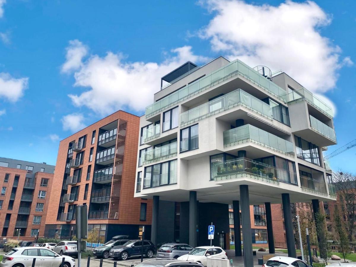 Apartament W Sercu Gdanska Z Parkingiem Podziemnym المظهر الخارجي الصورة