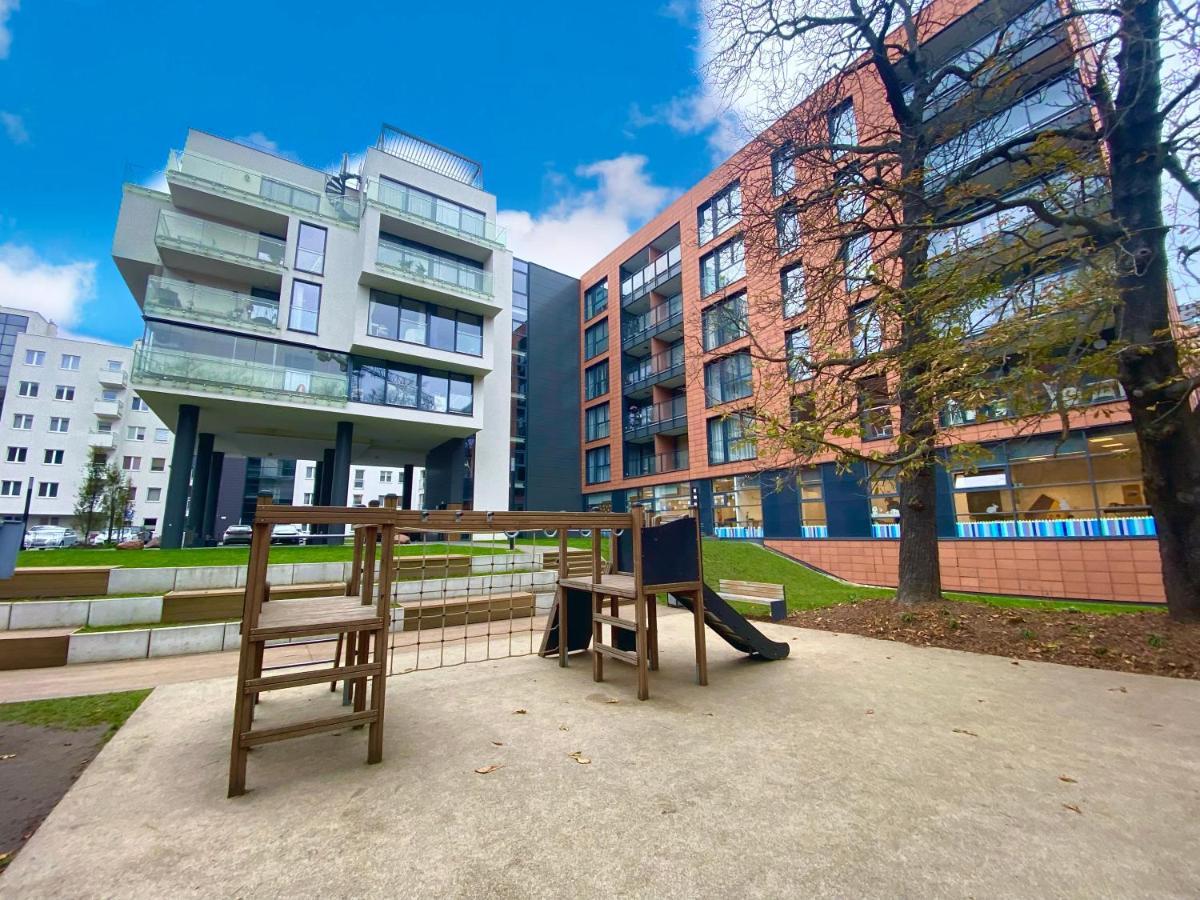 Apartament W Sercu Gdanska Z Parkingiem Podziemnym المظهر الخارجي الصورة